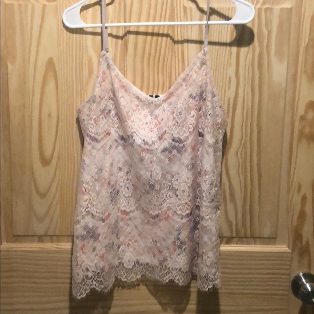 Pink tank top